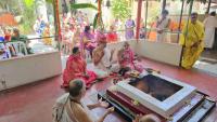 Rudra Homa (15 July 2026). Picture Courtesy: Shri Chandrashekhar Padubidri and Shri Narayan Kadle